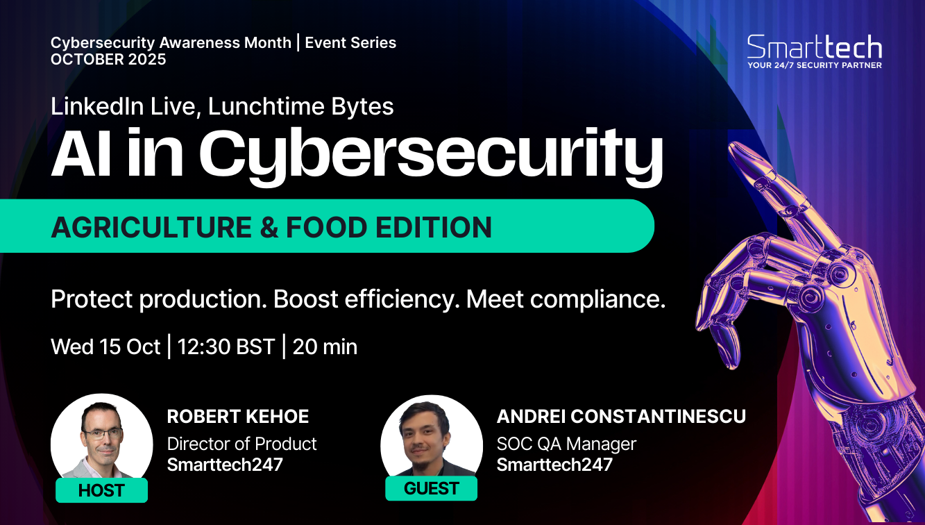 AI in Cybersecurity - LinkedIn Live Event for Agri and Food