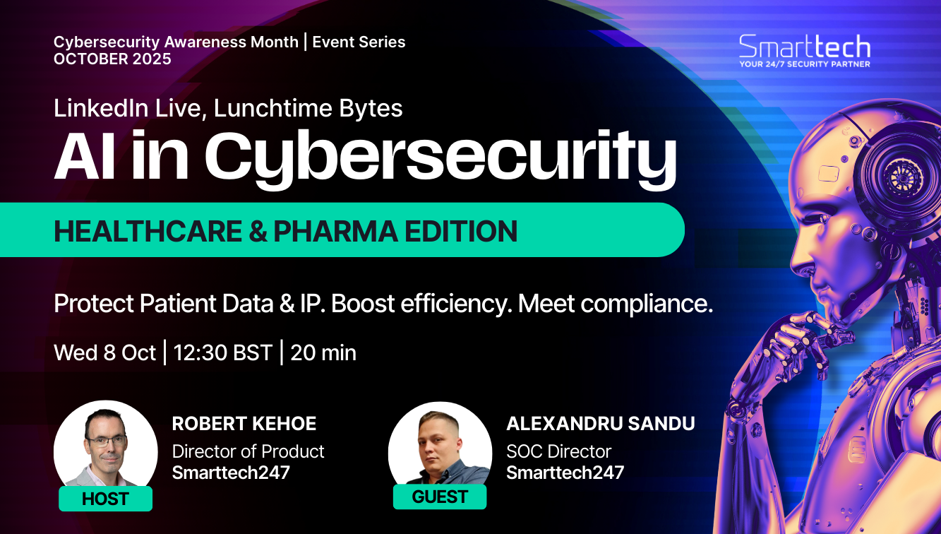 AI in Cybersecurity - LinkedIn Live Event for Healthcare and Pharma